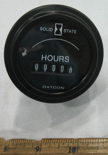 METER, HOUR 10-32VDC BLACK 5 DIG HRS-2393328002