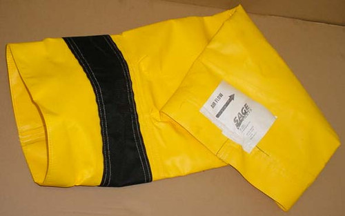 RAMPTECH 12in x 3ft Lead-In Duct with Triflo Cuff for Ground Support Equipment