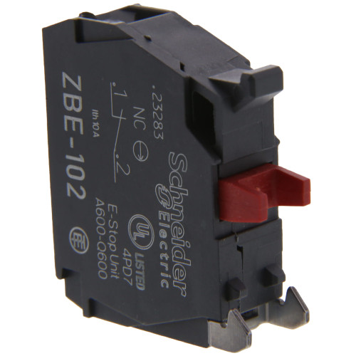 BLOCK, CONTACT 22 MM NORMALLY CLOSED-ZBE102