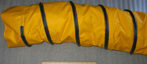 RAMPTECH 8in x 30ft Duct with ISP Cuff for Ground Support Equipment