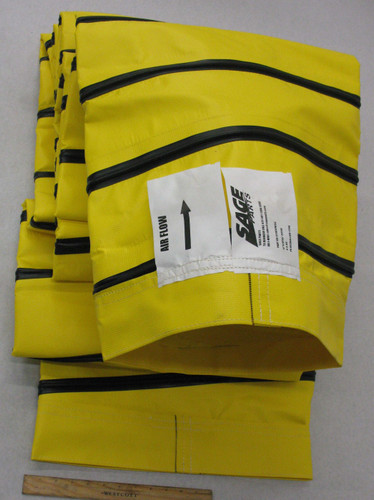 RAMPTECH 12" x 30' Duct with Premium Cuff for Ground Support Equipment