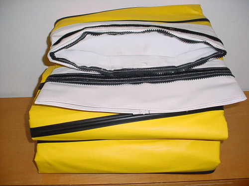 RAMPTECH 12in x 20ft Premium Zipper Duct for Ground Support Equipment