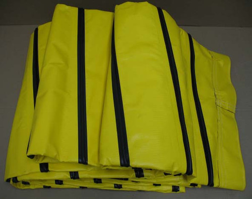 RAMPTECH 14" x 25' Premium Cuff Velcro Duct for Ground Support Equipment