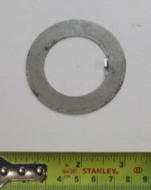 Front Axle Washer for Taylor-Dunn TC-030-60 & Tiger Models MC-TC50-01EF, TC-30-60, TIG-30-70, TIG-40 LPG, TIG-50 LPG