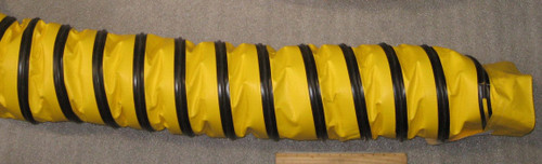 RAMPTECH 8" x 15' Duct with ISP Cuff for Ground Support Equipment