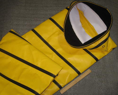 RAMPTECH 14" x 45' Premium Velcro Duct for Ground Support Equipment