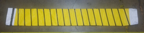 RAMPTECH 12" x 10' Premium Velcro Zipper Duct for Ground Support Equipment