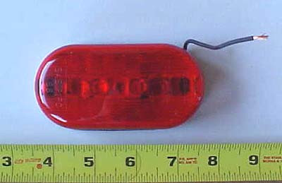 Red Clearance Lamp for Aviation Ground Support Equipment