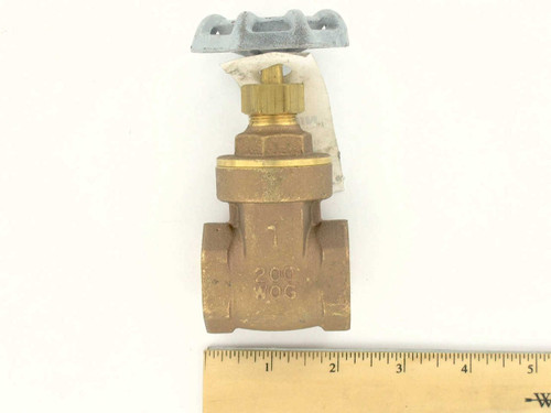 Gate Valve 1 Inch BCE 200 WOG for Aviation Ground Support Equipment