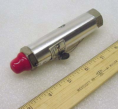 Relief Valve for Aviation Ground Support Equipment