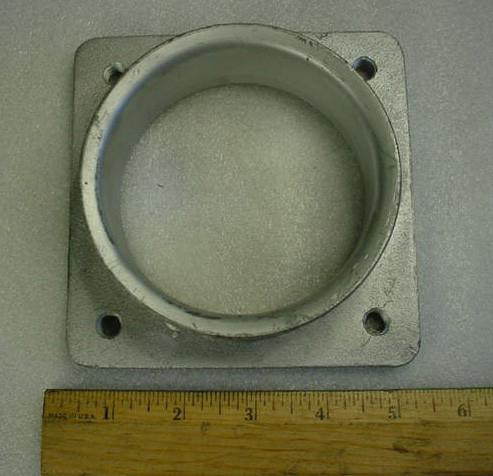 Flange Exhaust for Aviation Ground Support Equipment