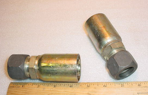 Fitting Male 1 x 1 for Aviation Ground Support Equipment