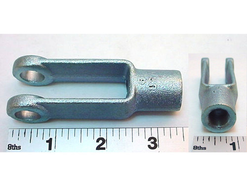 Yoke with 1/2 Inch Left-Hand Thread for Aviation Ground Support Equipment