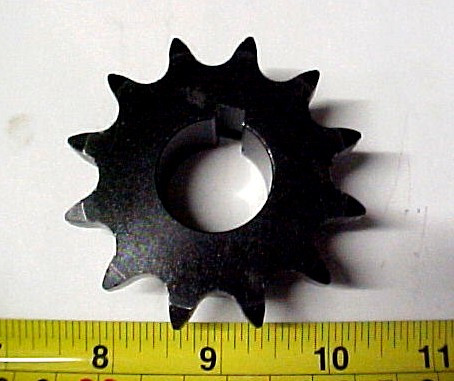 SPROCKET, 12T 50CH 1-BORE KEYWAY-50BS12X1