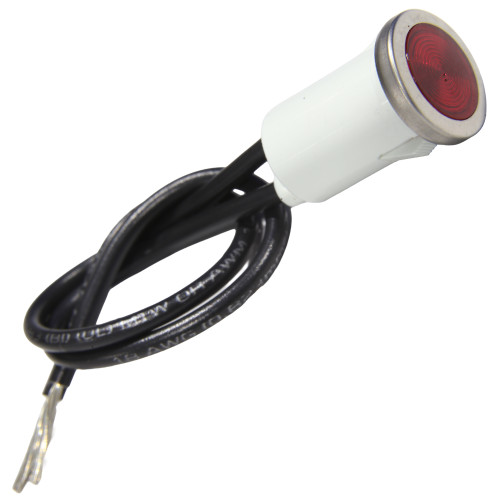 Panel Mount Red Indicator Light 12VDC for Aviation Ground Support Equipment
