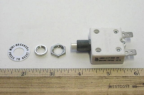 Circuit Breaker 6 Amp for Aviation Ground Support Equipment