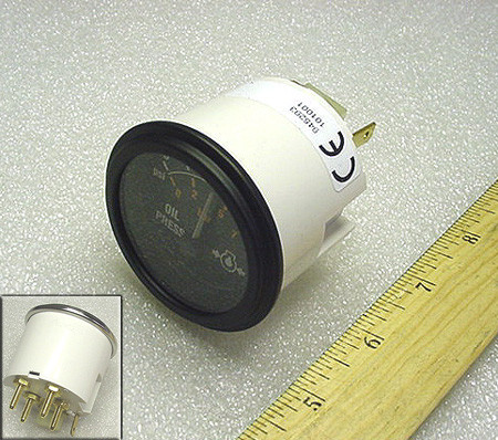 Oil Pressure Gauge 0-100 PSI for Aviation Ground Support Equipment