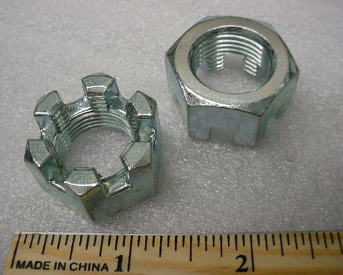 NUT, SLOTTED 3/4 -16 for Aviation Ground Support Equipment
