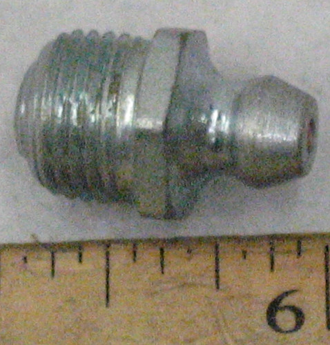 Fitting Grease 1/8-27 NPT Straight for Aviation Ground Support Equipment