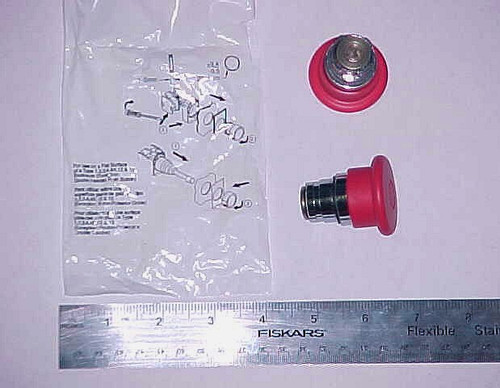 Pushbutton Switch - Red for Ground Support Equipment