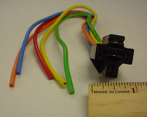 Connector Pigtail 5 Blade Terminal Relay for Aviation Ground Support Equipment