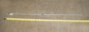 Brake Steel Line 1/4 Inch x 30 Inch Long for Aviation Ground Support Equipment
