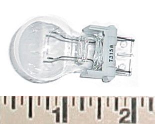 BULB, MINI LIGHT 12V CLEAR-3156BULB