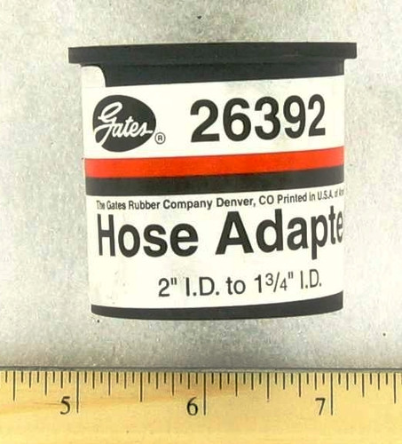 Reducer Hose 2 Inch to 1-3/4 Inch for Aviation Ground Support Equipment