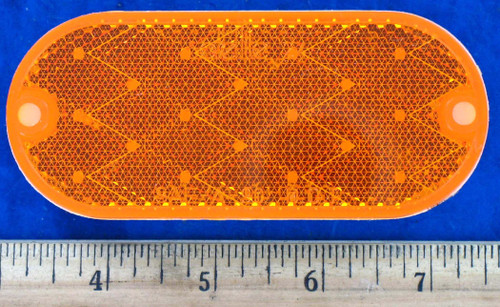 Reflector Amber for Aviation Ground Support Equipment