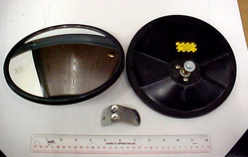 8-Inch Center Mirror with 5/16 Ball Stud for Aviation Ground Support Equipment