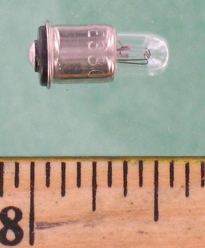 BULB, MINI LIGHT 12V 1.12W CLEAR-330BULB