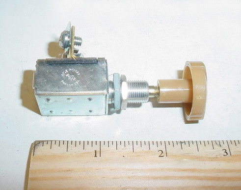 SPST On/Off Switch for Aviation Ground Support Equipment