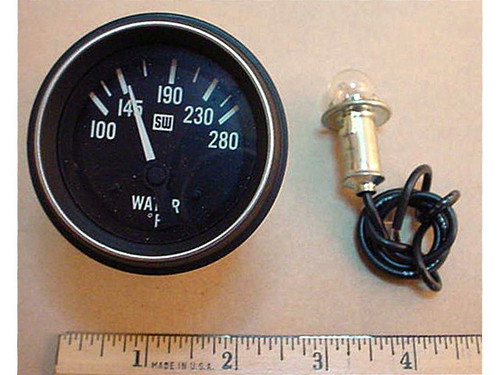 Water Temperature Gauge 100-280°F for Aviation Ground Support Equipment