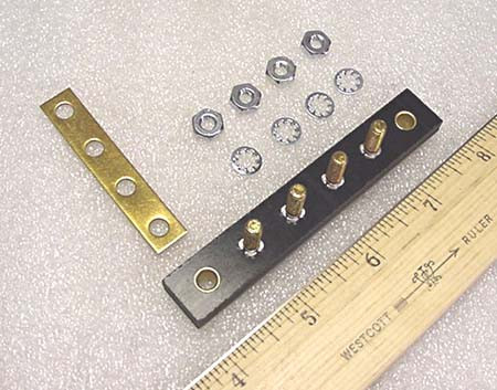 Block Terminal with Bus Bar for Aviation Ground Support Equipment