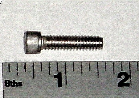 Socket Head Cap Screw 1/4-20 x 1 Stainless Steel for Aviation Ground Support Equipment