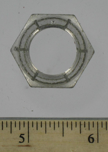 NUT, FXLC 3/4-16 UNF Zinc Coated Ground Support Equipment Part