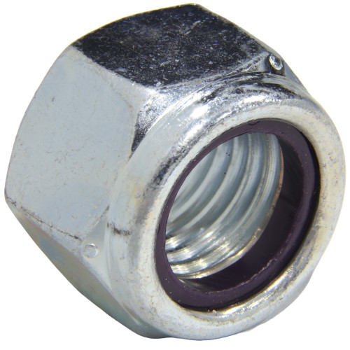 Nylon Lock Nut 1 Inch x 8 TPI USS for Aviation Ground Support Equipment