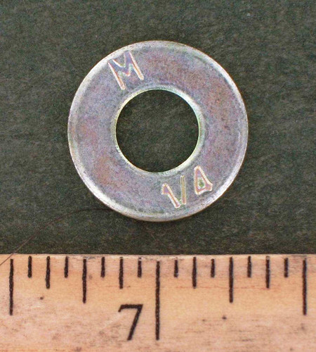Washer SAE Flat Grade 8 1/4" for Aviation Ground Support Equipment