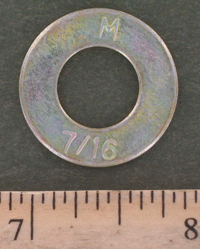 Washer SAE Flat 7/16 for Aviation Ground Support Equipment
