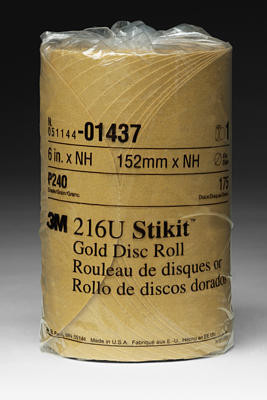 6in Diameter Sanding Disc for Aviation Ground Support Equipment