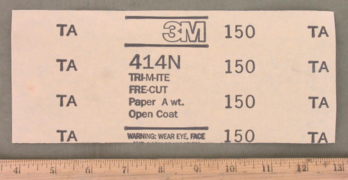 Sage Parts Sandpaper 150 Grit for Aviation Ground Support Equipment