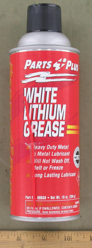 Grease White Lithium Spray for Aviation Ground Support Equipment