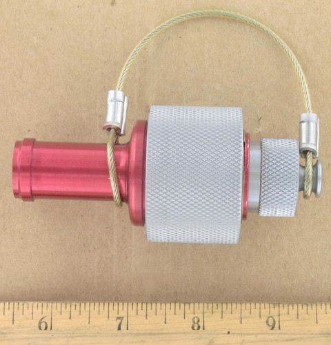 Coupler Portable Water 3/4 Inch Easy Grip with Plug for Ground Support Equipment