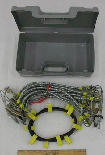 Snow Chains for 700x15 & 800x16.5 Tires – Durable Ground Support Equipment Part