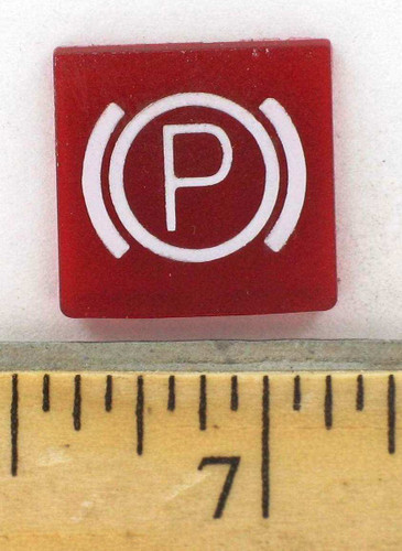 LENS, PARK BRAKE APPLIED INDICATOR