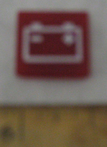 LENS, BATTERY INDICATOR RED