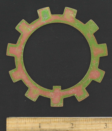 Washer for Axle Spindle Lock – Aviation Ground Support Equipment Part