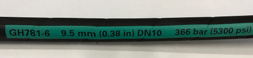 Hydraulic Hose EN857 2SC SAE100R16 3/8 for Aviation Ground Support Equipment