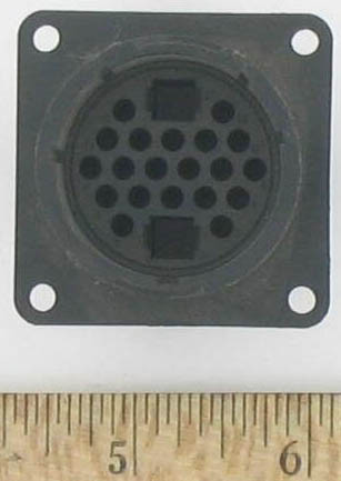 RECEPTACLE, SQUARE FLANGE 23-22M-1001451