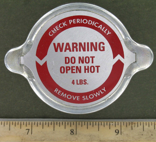CAP, RADIATOR 4 LB PRESSURE-10208CAP